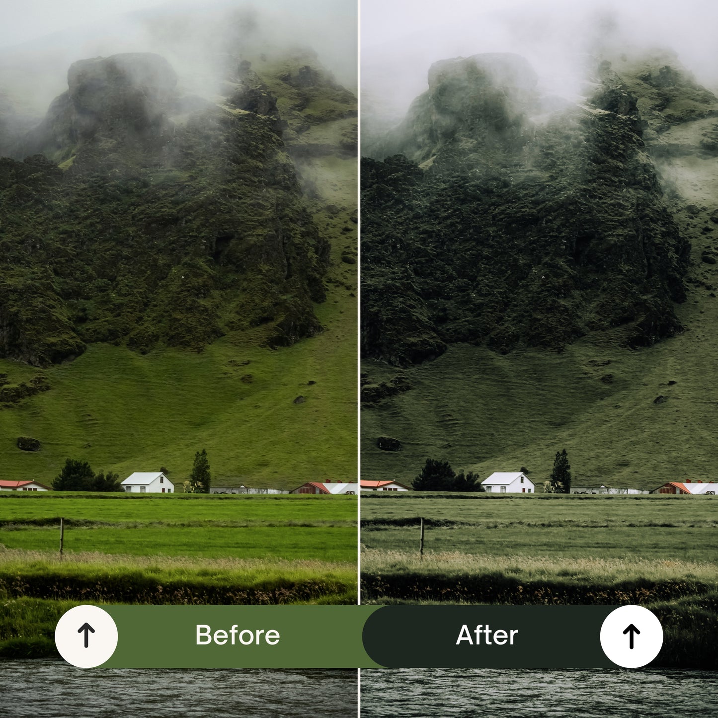 Cinematic Green Lightroom Presets