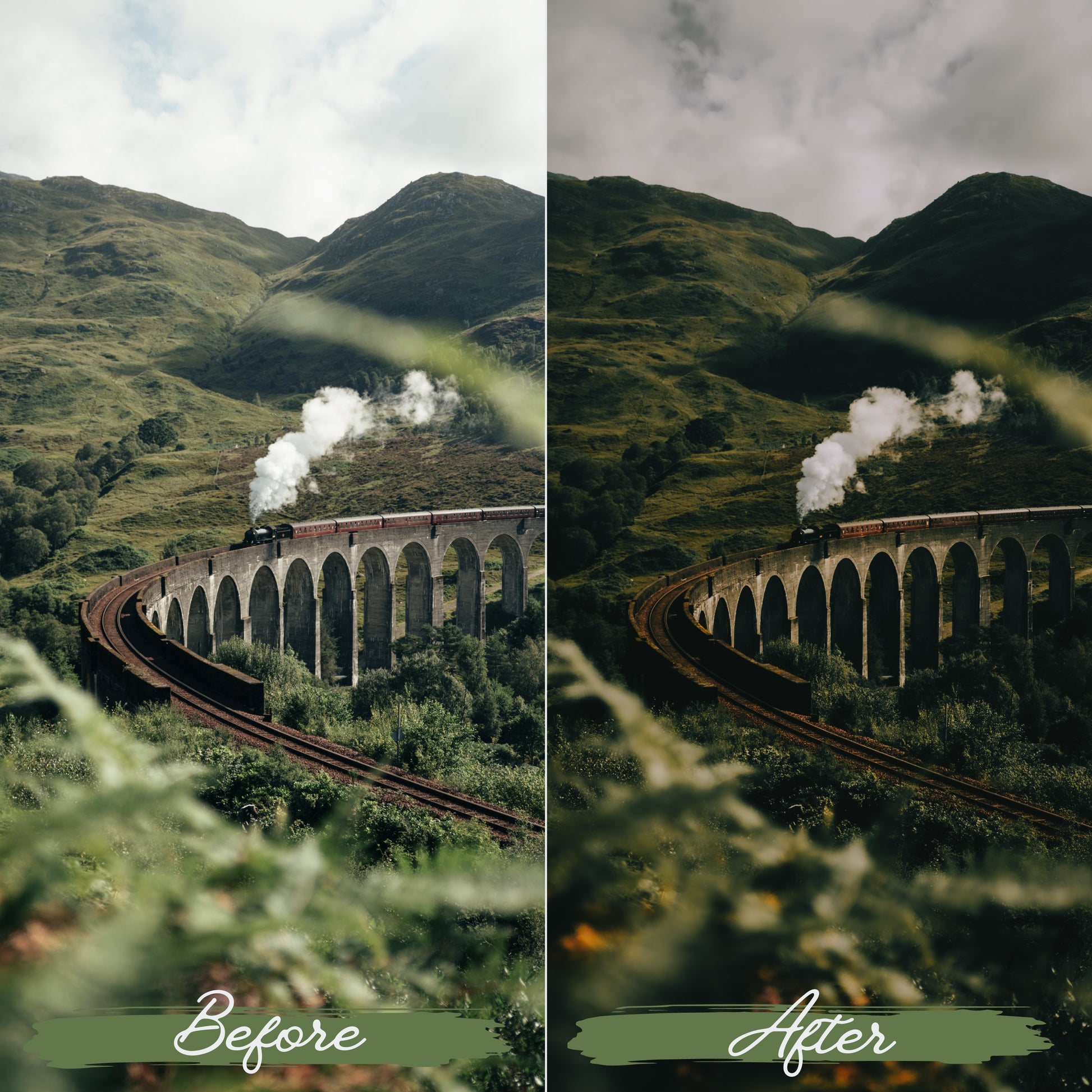 Soft Green Lightroom Presets