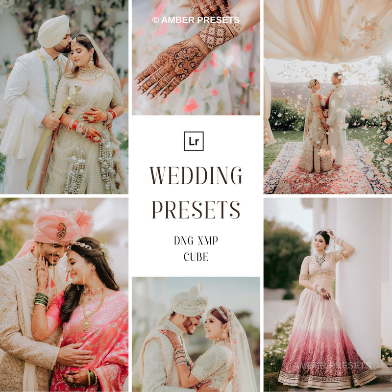 160 Indian Wedding Lightroom Presets & LUTs