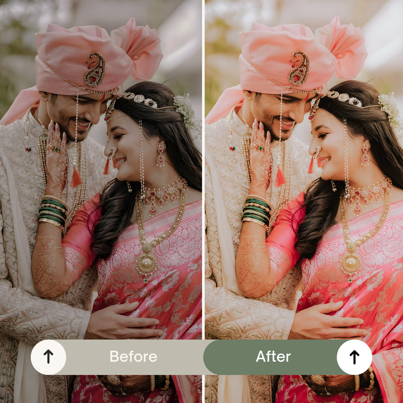 160 Indian Wedding Lightroom Presets & LUTs