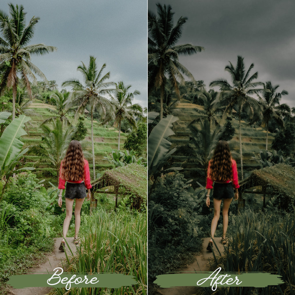 Soft Green Lightroom Presets