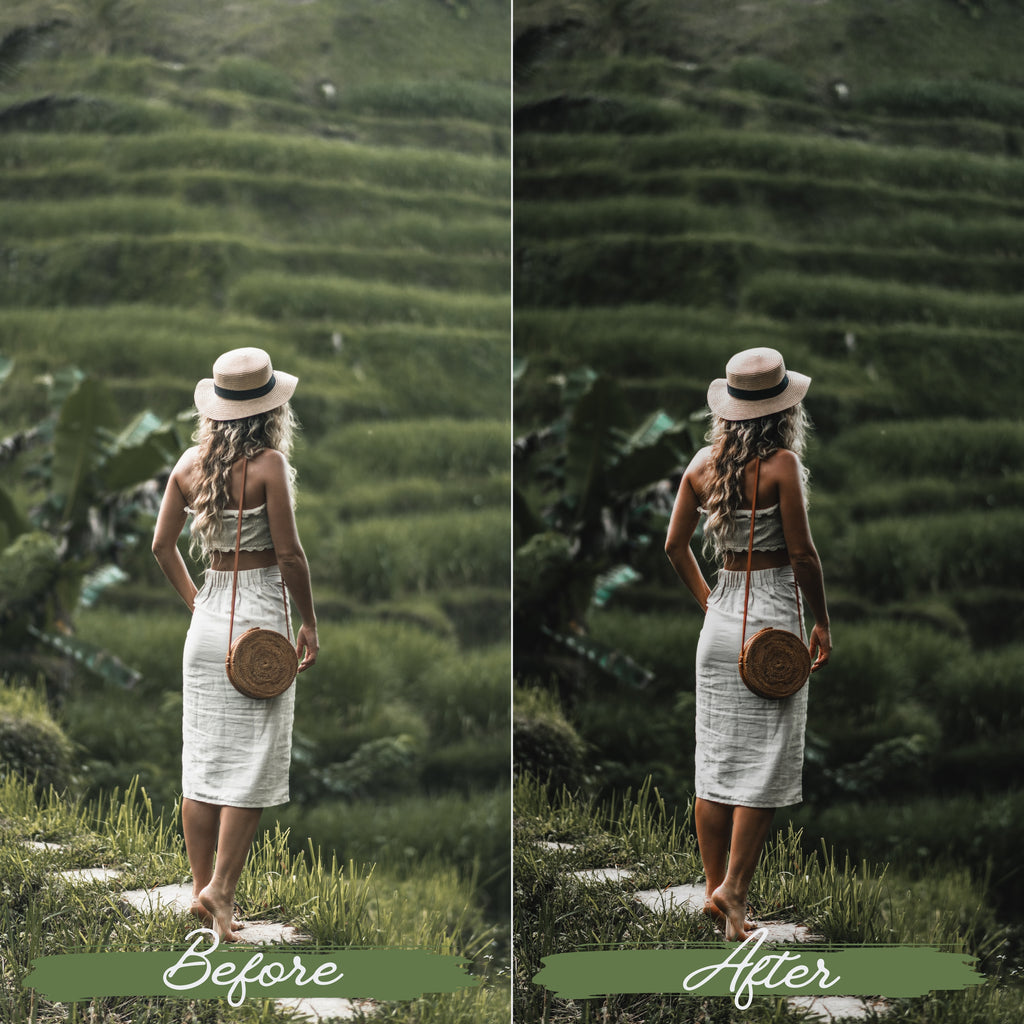 Soft Green Lightroom Presets