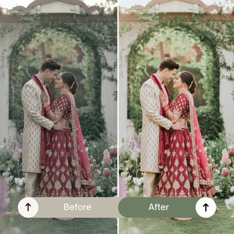 160 Indian Wedding Lightroom Presets & LUTs