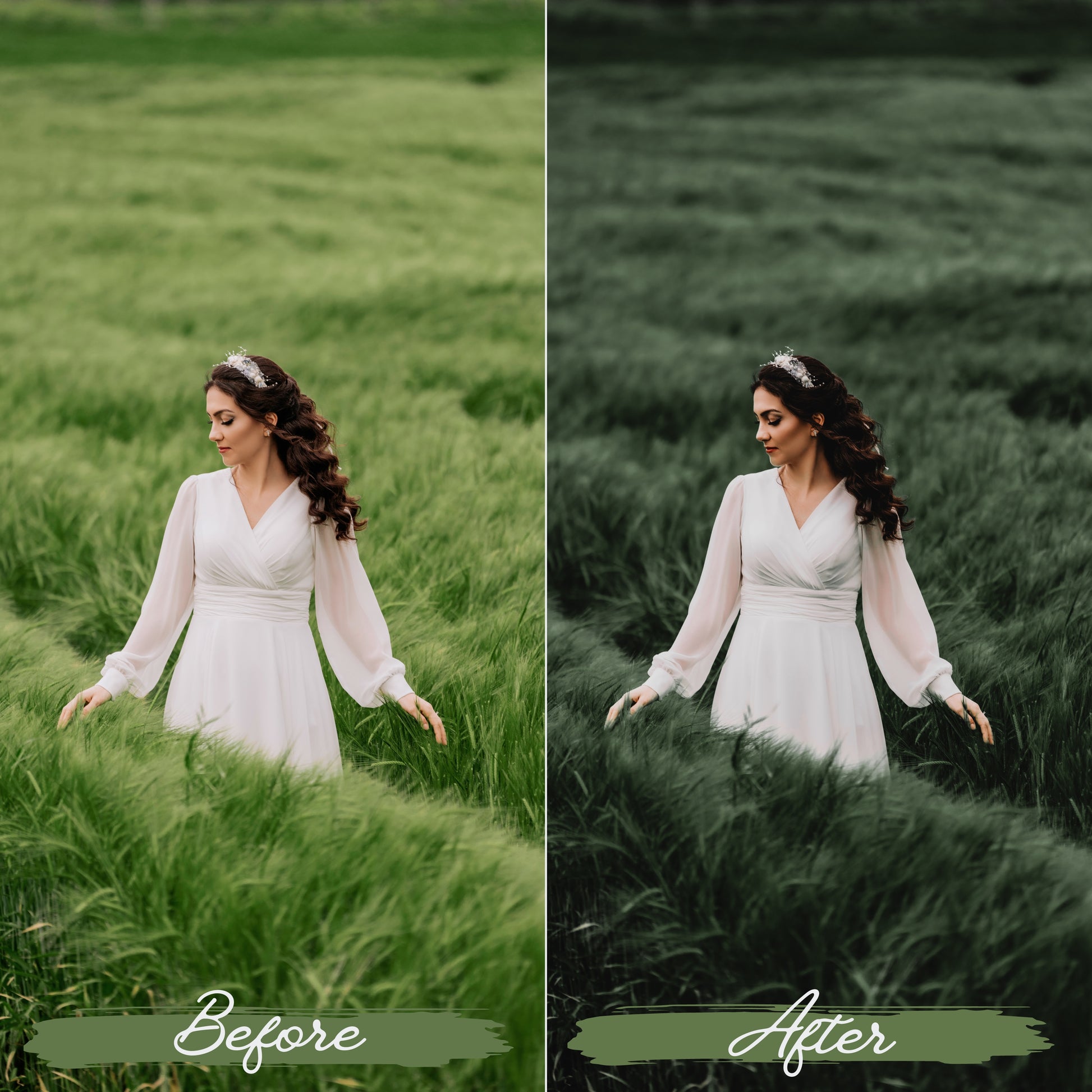 Soft Green Lightroom Presets