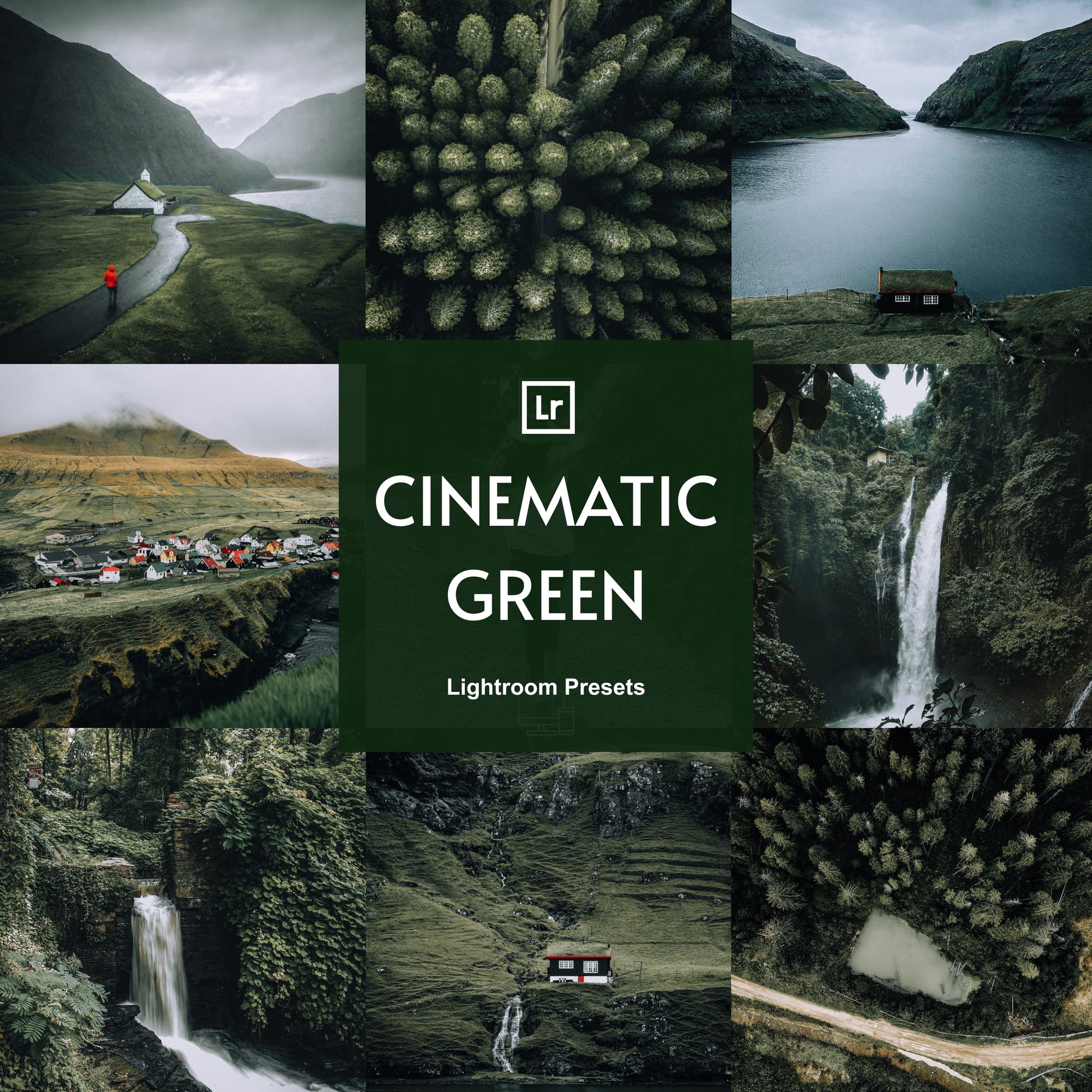 Cinematic Green Lightroom Presets