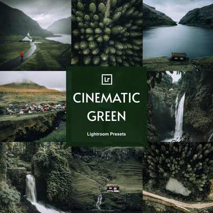 Cinematic Green Lightroom Presets