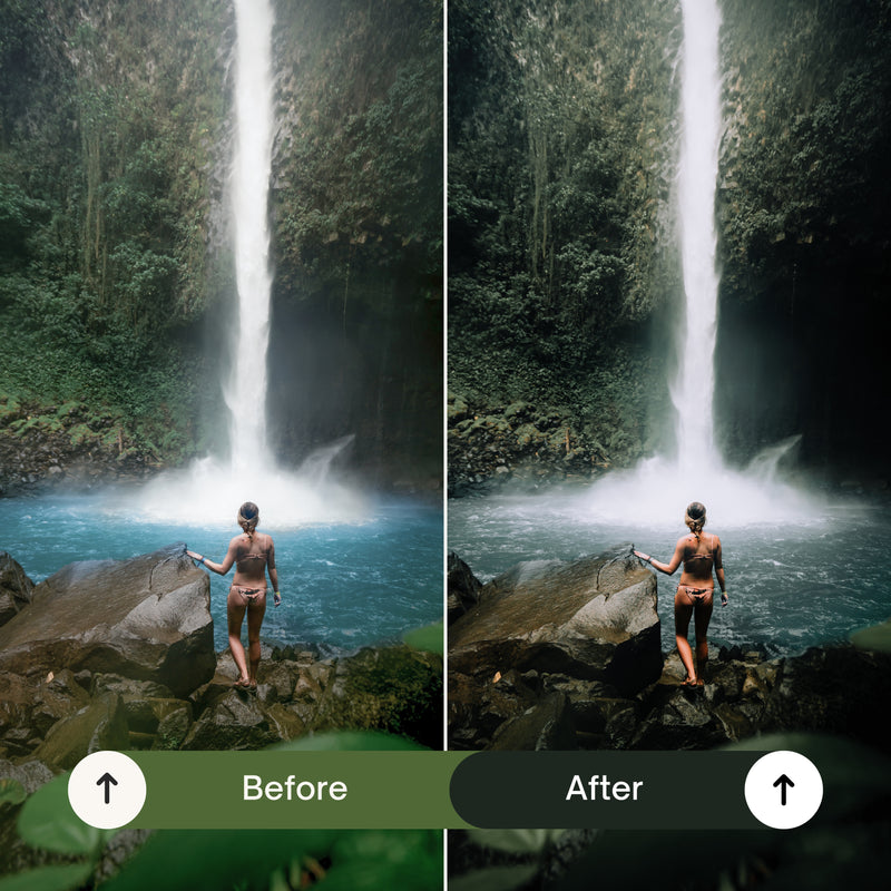 Cinematic Green Lightroom Presets