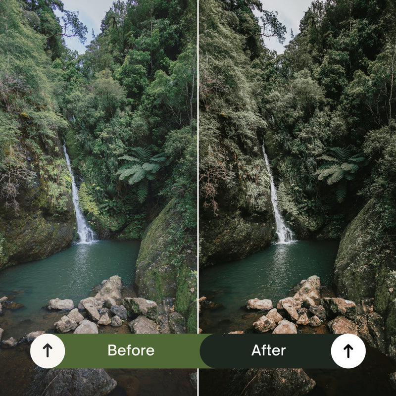 Cinematic Green Lightroom Presets