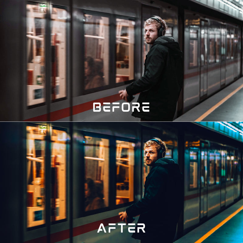 Cinematic Midnight Lightroom Presets