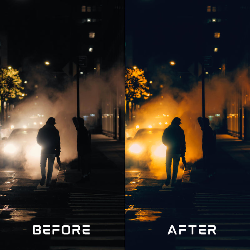 Cinematic Midnight Lightroom Presets