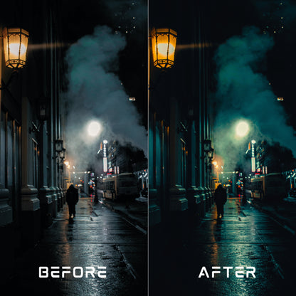 Cinematic Midnight Lightroom Presets