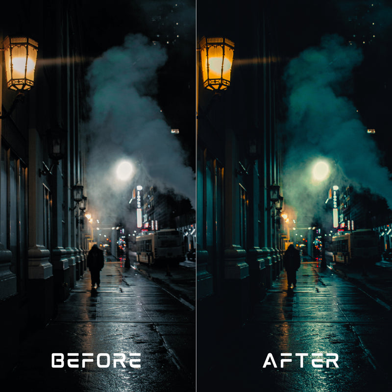 Cinematic Midnight Lightroom Presets