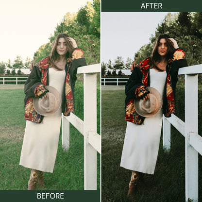 Moody Green Lightroom Presets