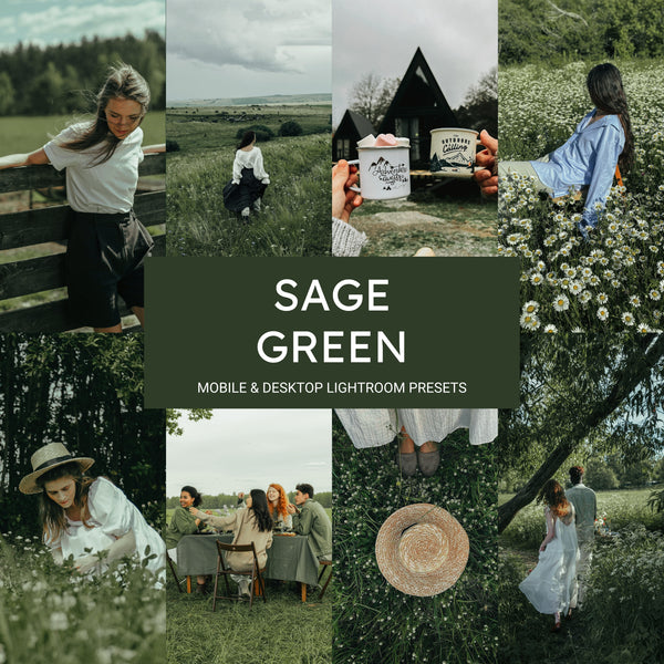 Soft Green Lightroom Presets