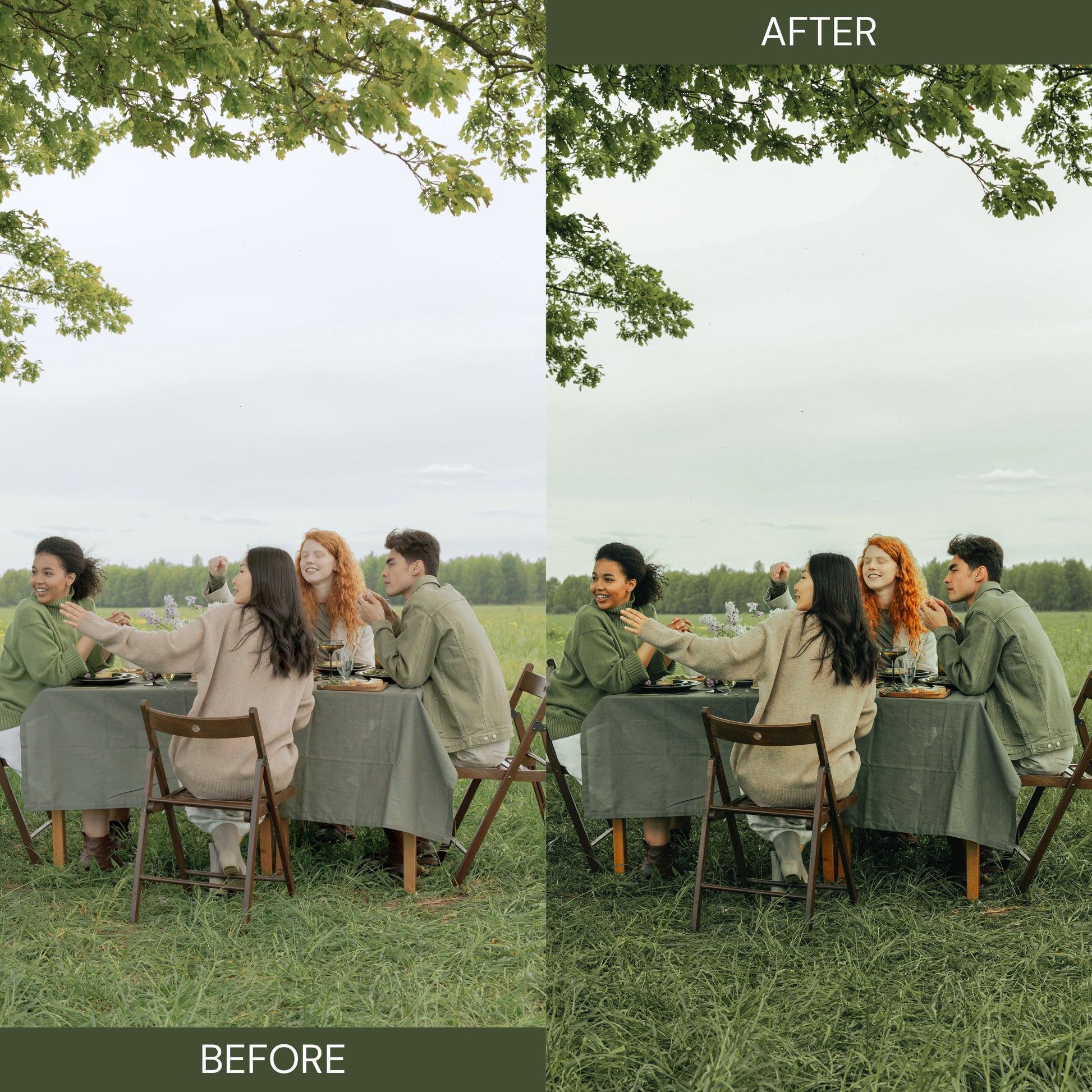 Sage Green Lightroom Presets