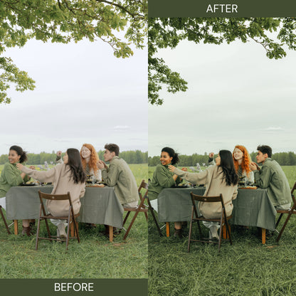 Sage Green Lightroom Presets