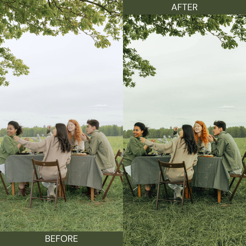 Soft Green Lightroom Presets