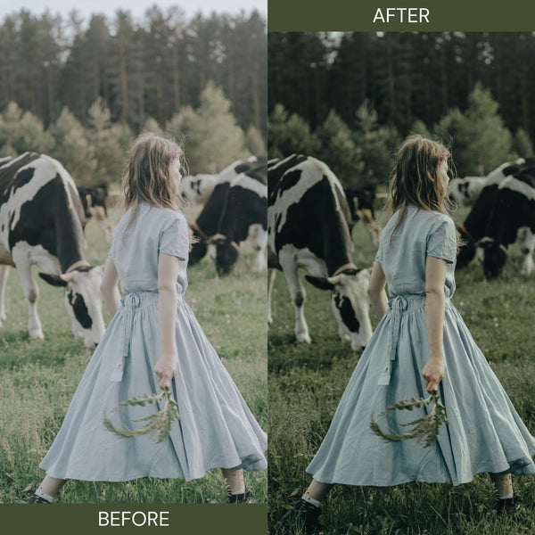 Soft Green Lightroom Presets