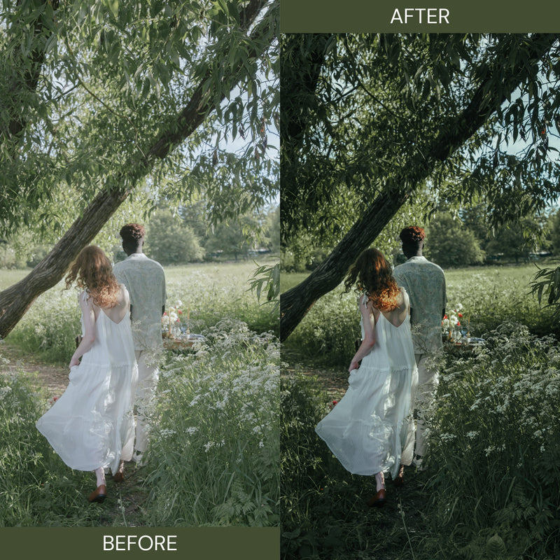 Soft Green Lightroom Presets