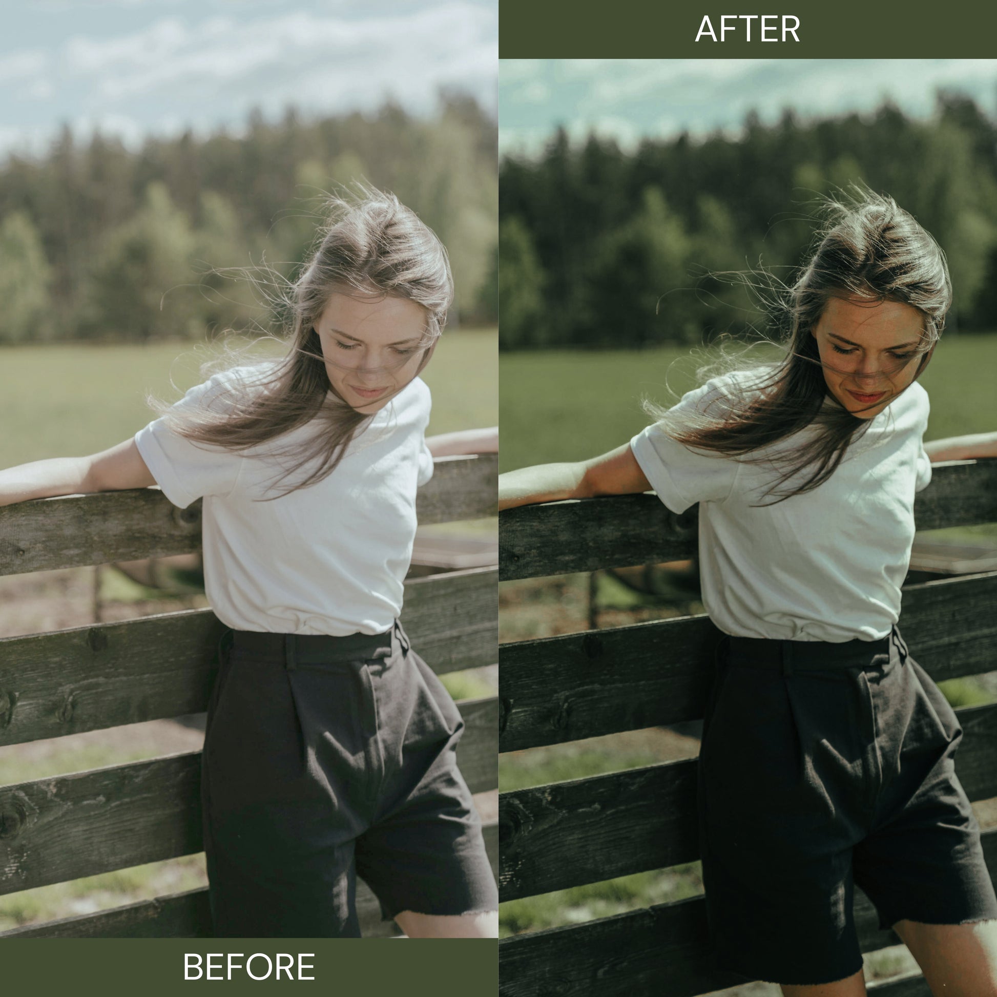 Sage Green Lightroom Presets