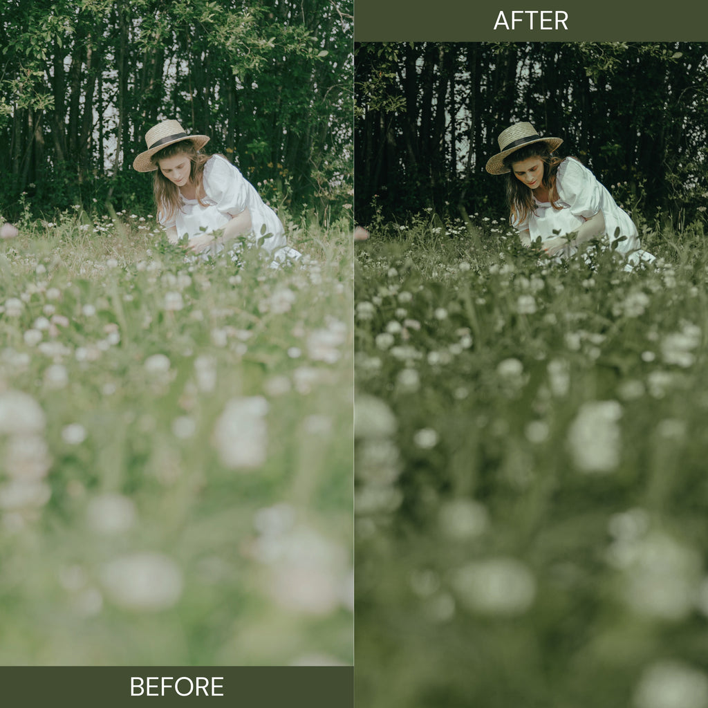 Sage Green Lightroom Presets