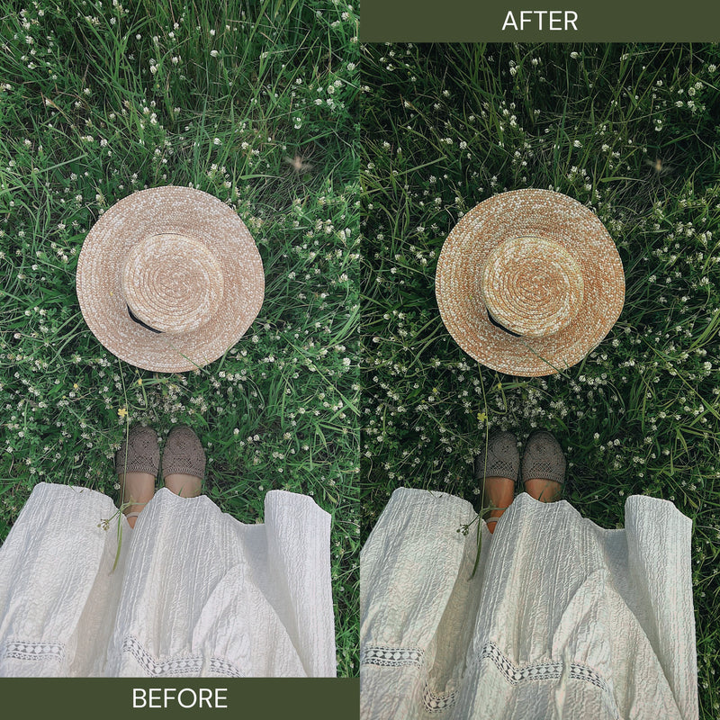 Soft Green Lightroom Presets