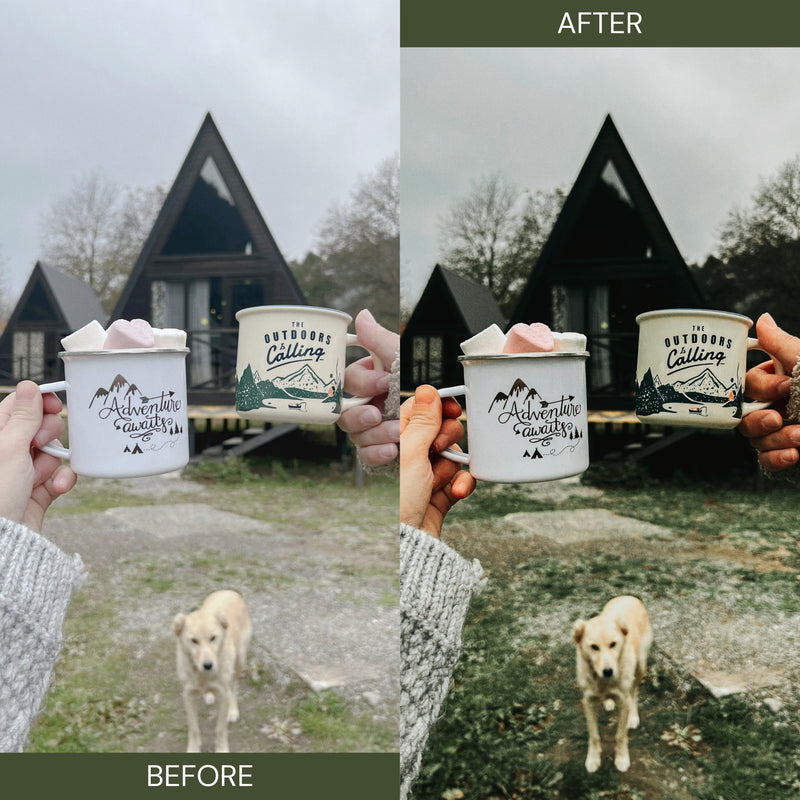 Soft Green Lightroom Presets