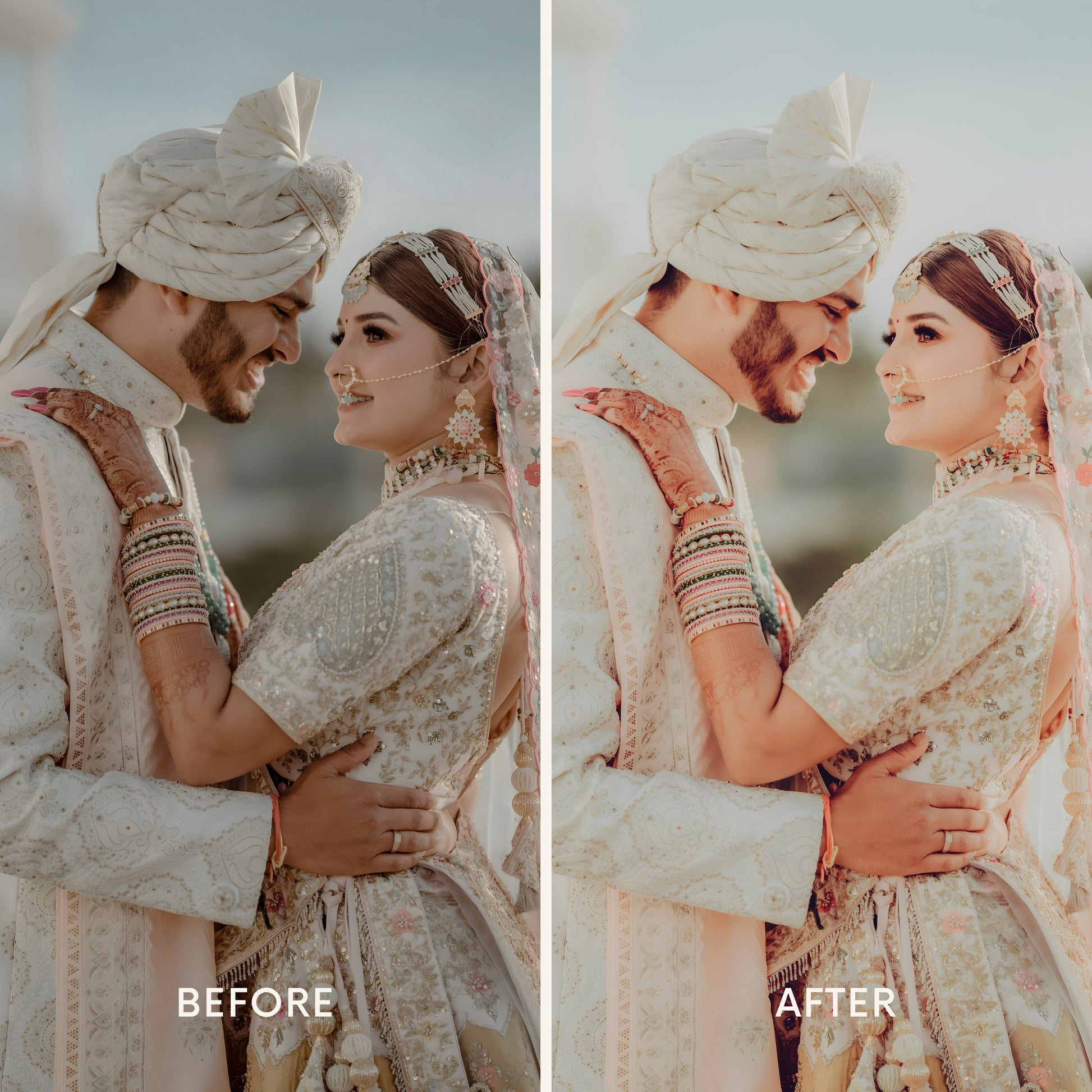 160 Indian Wedding Lightroom Presets & LUTs